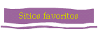 Sitios favoritos