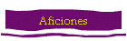 Aficiones