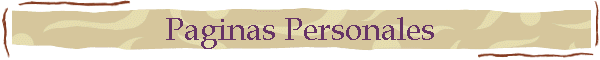 Paginas Personales