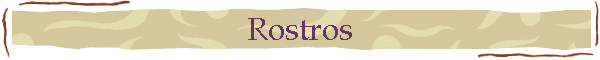 Rostros