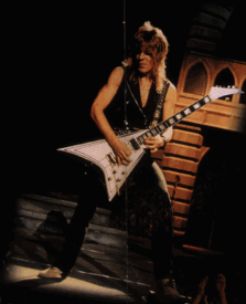 Guitarist Randy Rhoads