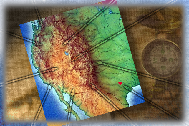"West" (copyright 2000 Melissa Aellos)
