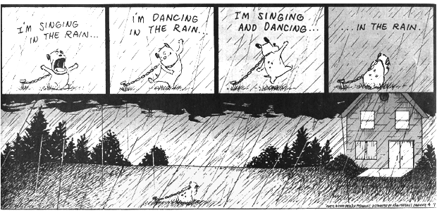From "Mutts" by Patrick McDonnell