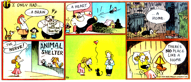 From "Mutts" by Patrick McDonnell