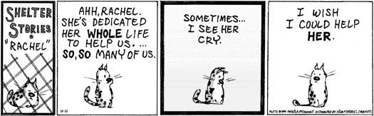 From "Mutts" by Patrick McDonnell