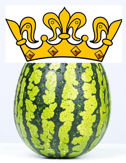 Watermelon with Crown