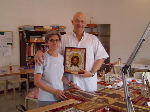 Padre Dimitri e Irm&atilde; Cida