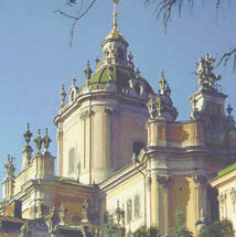 Igreja de S&atilde;o Jorge, em Lvov - Ucr&acirc;nia