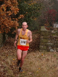 Andy Shaw on his way to victory