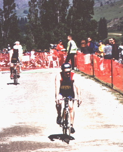 Finishing the Swim
