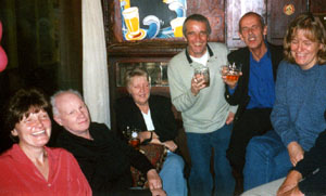 He pulls a good pint you know
