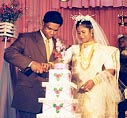 At the reception
