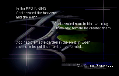 Click to Enter The Genesis