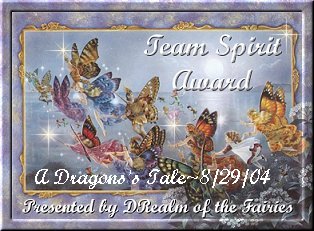 team spirit award