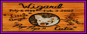 UrnMemorials.com Custom Engraving Service and Picture laminating on wood