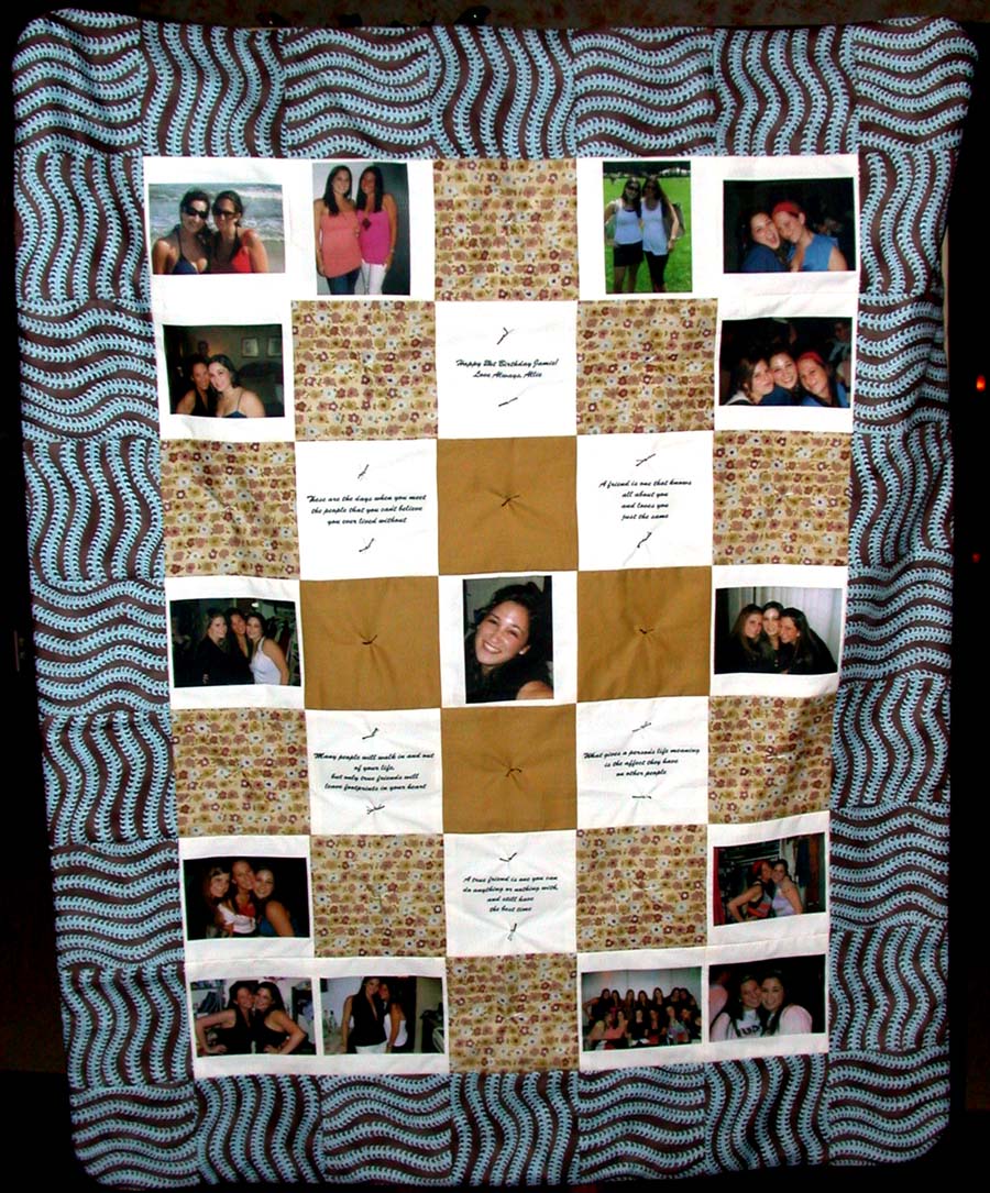 "BLANKETS OF MEMORIES BY MARTEE"