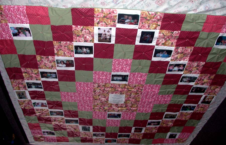 "BLANKETS OF MEMORIES BY MARTEE"