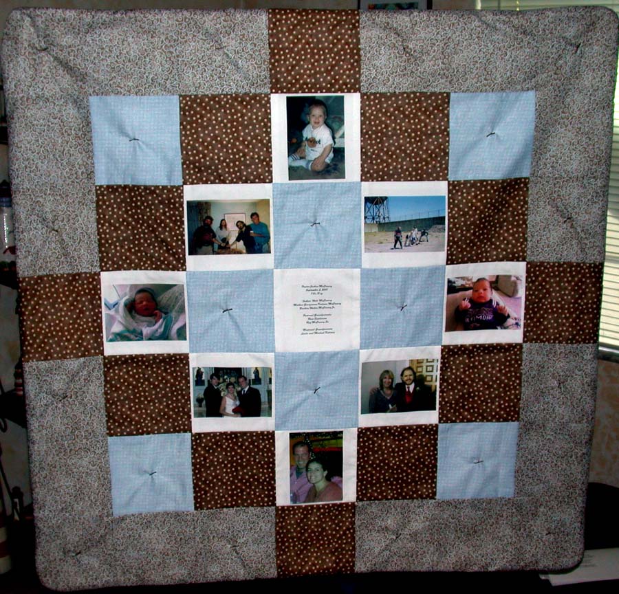 "BLANKETS OF MEMORIES BY MARTEE"