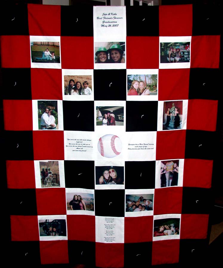 "BLANKETS OF MEMORIES BY MARTEE"