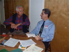Burl and Les