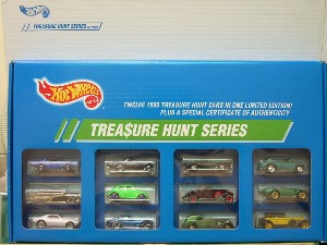 jcpenney hot wheels treasure hunt set