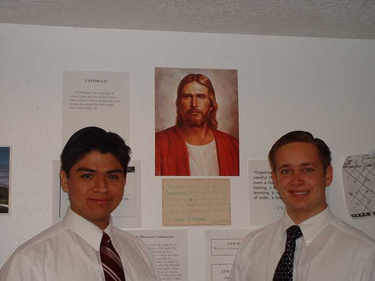 Elder Reyes and I had only 2 weeks together