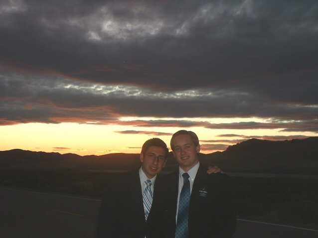 I'll bet ya that Elder is a ladies man off the mission, he's coming to BYUI so I guess we'll see