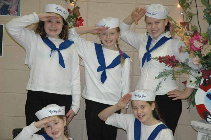 "Anything Goes" Servers and Captain's Mates