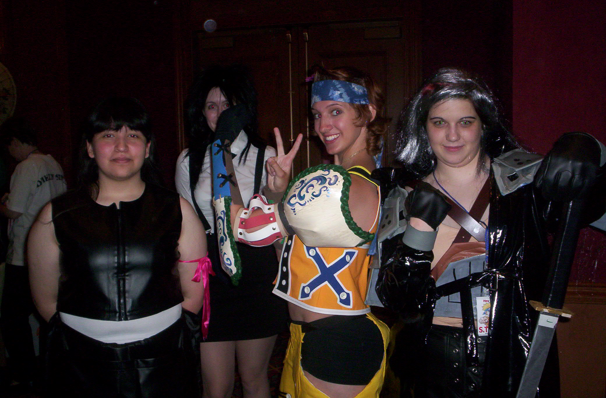 Me with a Final Fantasy group.