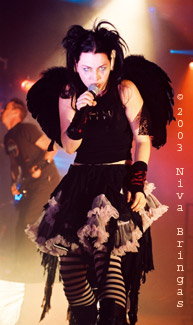 Amy Lee from "Evanescence"