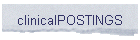 clinicalPOSTINGS