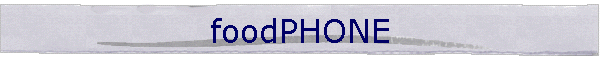 foodPHONE
