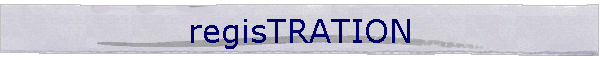 regisTRATION