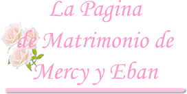 Mercy and Eban's Wedding Page