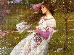 John William Waterhouse... Windflowers