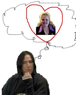 Snape daydreams - of me! LOL