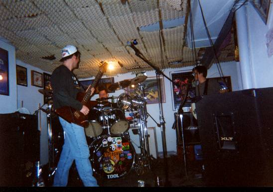 This is us in the basement 1999, I think Im somewhere in the back singing