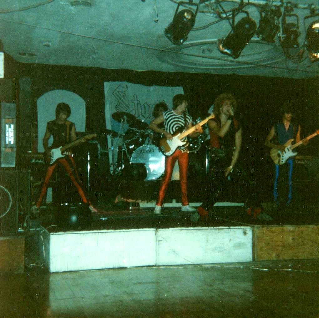 Stonehenge at the Falcon...Yeah Yeah I know but this is the mid 80's and Spandex was the thing