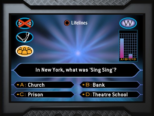 Who Wants To Be A Millionaire UK Edition