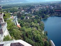 View from Bled Castle, Slovenia