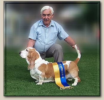 Nikki after winning Reserve Challenge Bitch at Sydney Royal 2003