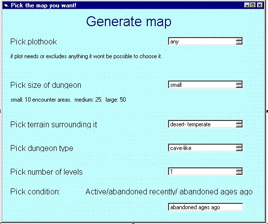 D&D toolbox screenshot