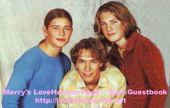 Merry's LoveHanson Page -- Guestbook