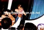 Jessica in HRC bus Jakarta, Indonesia