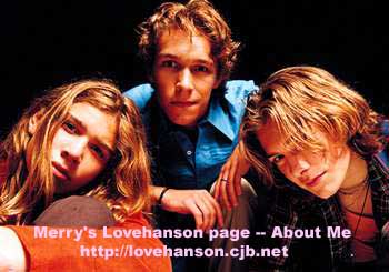 Merry's LoveHanson Page - About Me  :)