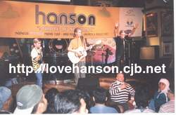Hanson on Hard Rock Cafe Jakarta, Indonesia