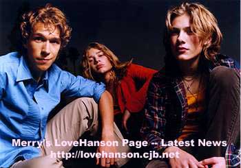 Merry's LoveHanson Page -- Hanson's Latest News
