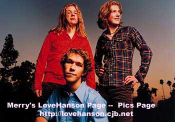 Merry's LoveHanson Page -- Hanson Pics