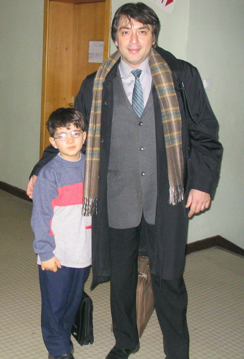 Sn. Prof. Metin Ulku ile birarada konservatuarda