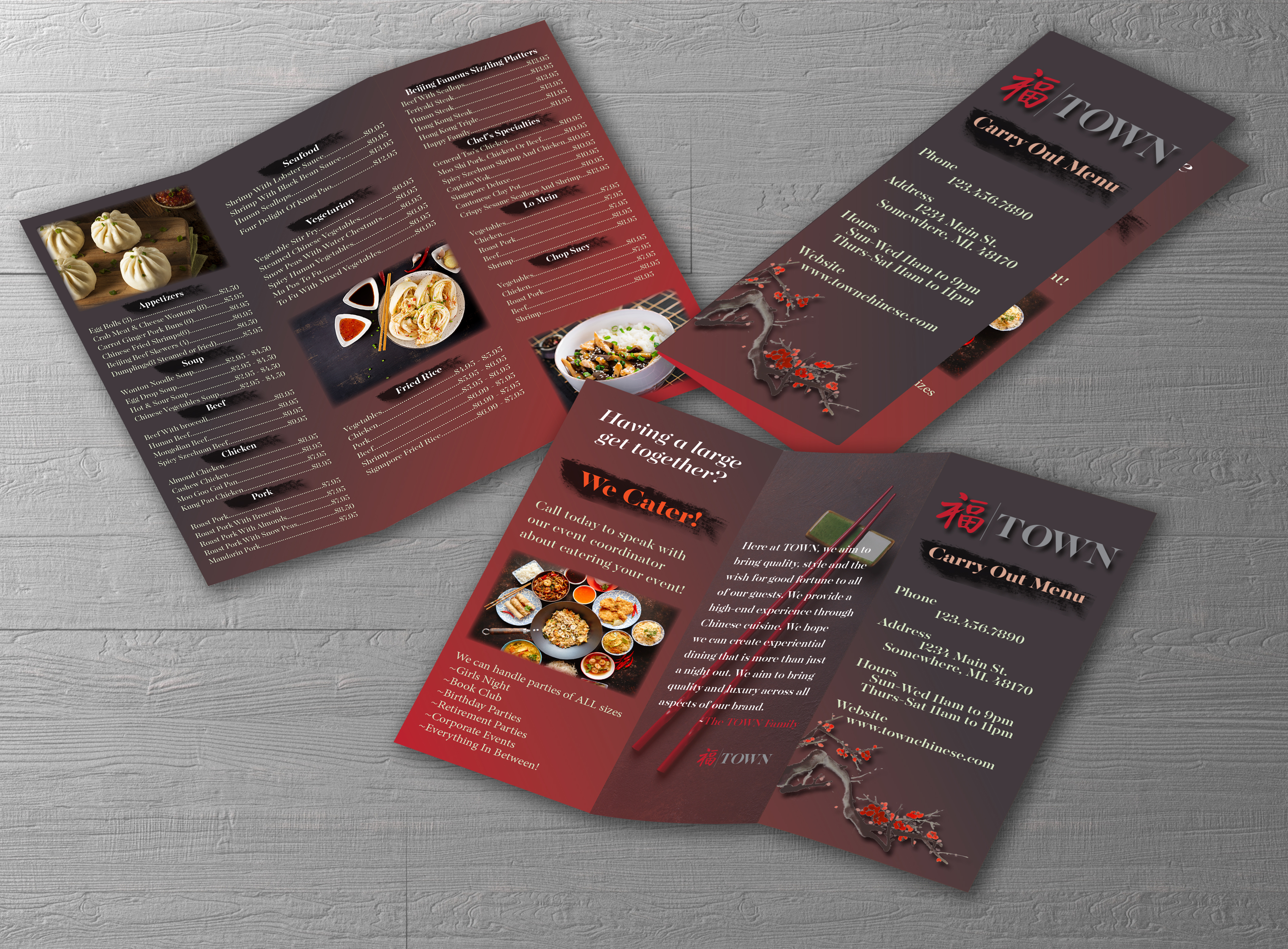 town brochure